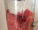 リコピンたっぷり!スイカスムージー作り方3写真
