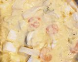 簡単♬海鮮お好み焼き*タルタルソースのせ作り方5写真