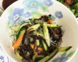 簡単♪ きくらげときゅうりの胡麻酢和え作り方14写真