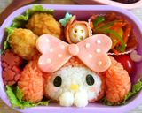 大きなリボンのマイメロちゃん♡キャラ弁作り方8写真