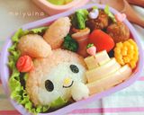 大きなリボンのマイメロちゃん♡キャラ弁作り方9写真