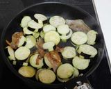 なすと豚肉の鍋しぎ作り方4写真