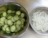 きゅうりとシーチキンのサラダ☆作り方1写真