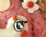 キャラ弁☆ガラピコぷ〜 チョロミー弁当♪作り方4写真