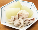 調味料は白だしのみ！豚肉と冬瓜の煮物作り方9写真