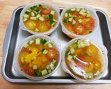 オニオンスープで夏野菜のゼリー寄せ作り方6写真