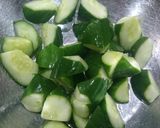 タコとアボカドのバジル風味和え作り方1写真