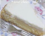 **サワーベイクドチーズケーキ**作り方6写真