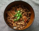 【かーちゃんの味】肉そぼろキムチ雑炊作り方3写真