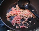 ５分でふわとろ卵のつゆだくそぼろ丼作り方3写真