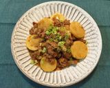 豚肉と長芋のにんにく醤油炒め＊作り方7写真