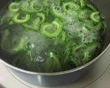 ゴーヤと粒コーンの麺つゆ炒め作り方3写真