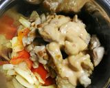 鶏肉とパプリカのスイートチリマヨ和え☆作り方6写真