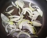 ダイエット！しめじと玉ねぎのたらこパスタ作り方4写真