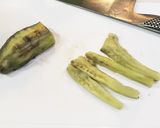 焼き茄子の冷やし出汁びたし作り方3写真