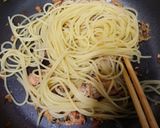 ダイエット！しめじと玉ねぎのたらこパスタ作り方9写真