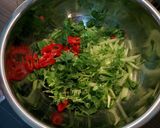 千切り豆腐の和え物　（凉拌干豆腐丝）作り方5写真