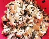 長いものはんぺん焼〜鶏ミンチとしそ入り♫作り方1写真