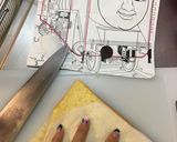 ❁機関車トーマス❁ヒロのキャラケーキ♡作り方5写真