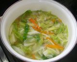 あっという間に☆簡単スープ水餃子♪作り方3写真