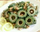 ゴーヤ木の実（胡桃アーモンド等）味噌和え作り方12写真