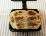 イチジク＋とろけるチーズのホットサンド作り方1写真