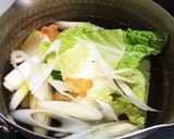 お鍋の残り野菜で!とろーり中華スープ作り方2写真