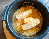 バター醤油とうもろこしご飯作り方3写真