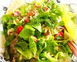いんげんとサラダ菜のグリーンサラダ作り方6写真