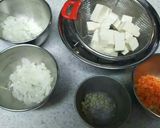 お一人様ランチ～豆腐のチーズキーマカレー作り方2写真