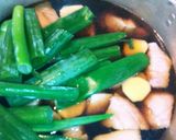 トロトロ！～♪茄子と豚バラの柔らか煮物♥作り方5写真