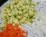 ♥さつま芋チャーハン♥作り方2写真