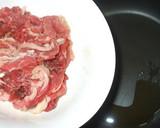 牛肉とキャベツとキムチの素の簡単野菜炒め作り方4写真