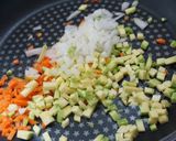 ♥さつま芋チャーハン♥作り方4写真