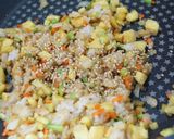 ♥さつま芋チャーハン♥作り方7写真