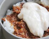 簡単！肉味噌でドリア作り方3写真