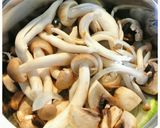 チキンソテー キノコのクリームソースかけ作り方3写真