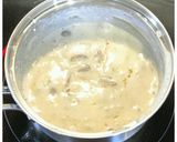チキンソテー キノコのクリームソースかけ作り方6写真