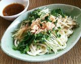メッチャ簡単♡レンジde香味野菜うどん♪作り方3写真