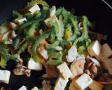 ゴーヤと豚の味噌ガーリック炒め☆作り方7写真