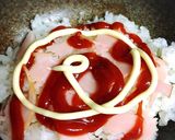 超簡単火を使わない3分レンチンオムライス作り方3写真