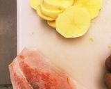 鮭とじゃがいものバター炒め作り方1写真