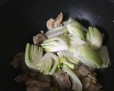 ご飯が進む^o^チンゲン菜と鶏肉の炒め煮作り方7写真