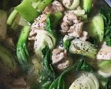 ご飯が進む^o^チンゲン菜と鶏肉の炒め煮作り方11写真