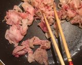 豚肉と夕顔の炒め煮作り方4写真