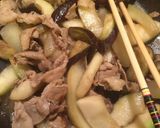 豚肉と夕顔の炒め煮作り方7写真
