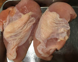 鶏むね肉のはちみつマスタードソース☆作り方1写真