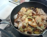 めんつゆでキャベツとなすの煮浸し作り方4写真