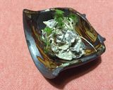小料理屋の一品！ずりのクリームチーズ和え作り方7写真