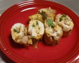 いんげんとレンコン入りの卵焼き作り方5写真